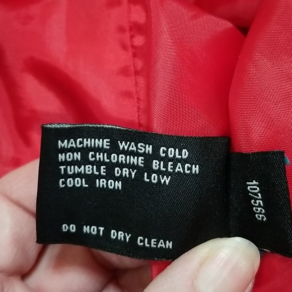 London Fog Red Lightweight Hooded Jacket - Picture 11 of 11